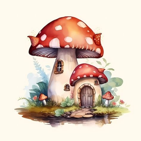 Minecraft mushroom house