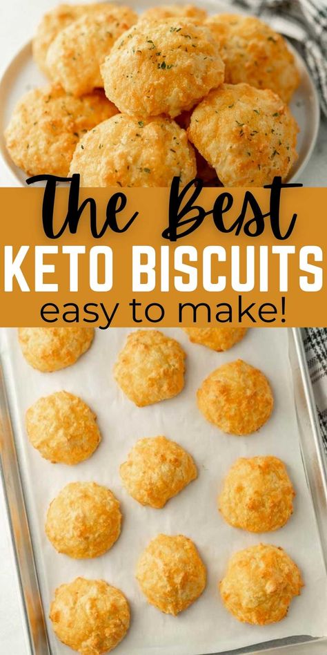 Low Cheddar Biscuits Recipe - Cheddar Biscuits Keto Recipe Keto Cheddar Biscuits, Cheddar Biscuits Recipe, Low Sugar Diet Recipes, Healthy Low Fat Recipes, Dinner Recipes Healthy Low Carb, Low Carb Soup Recipes, Healthy Low Carb Dinners, Low Carb Biscuit, Low Carb Low Fat Recipes