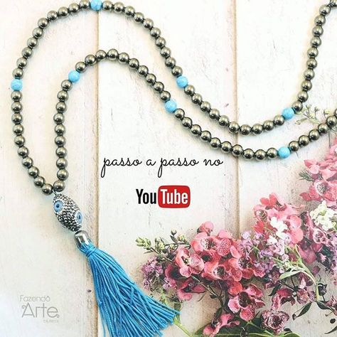 Fazendo Arte Biju (@fazendoartebiju) • Fotos e vídeos do Instagram Homemade Necklaces, Yoga Decor, Beaded Earrings Diy, String Art, Diy Earrings, Tassel Necklace, Beaded Earrings, Zen, Beads