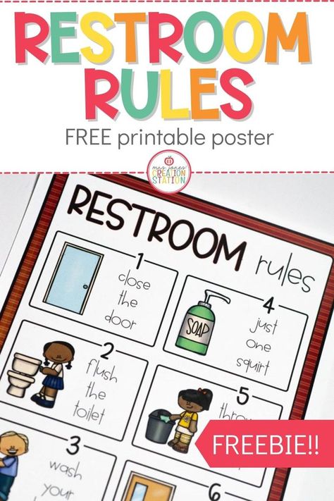 Classroom Expectations Poster, Teaching Classroom Management, Prek Classroom, Rules For Kids, Mrs Jones, Classroom Expectations, Classroom Management Tool, Classroom Procedures, Classroom Behavior Management