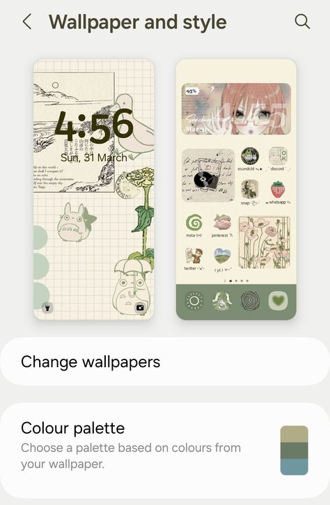 Cute Homescreen Ideas Android, Andriod Layout Homescreen, Phone Layout Ideas Aesthetic, Samsung Tablet Aesthetic Layout, Cute Android Homescreen, Cute Samsung Themes, Phone Themes Samsung, Phone Layout Samsung, Aesthetic Games Iphone