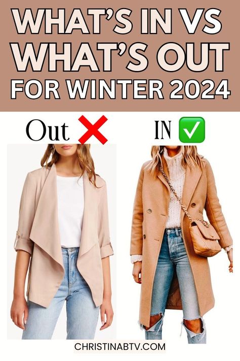 Latest Winter Fashion, Winter Fashion Trends, Fashion Trends Winter, Fashion Fail, Trendy Fall Outfits, Winter Trends, Trends 2024, Style Mistakes, Fashion Tips For Women