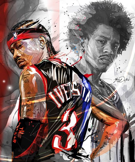 NBA LEGENDS on Behance Nba Legends Art, Nba Illustration, Nba Artwork, Soulful Art, Nba Basketball Art, Basketball Players Nba, Nba Art, Hoop Dreams, Basketball Photography