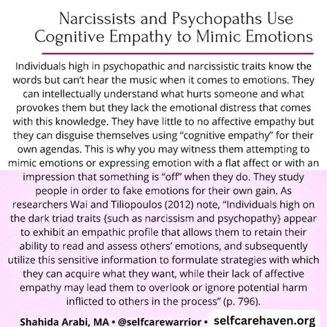 #NarcissisticAbuse #NarcissisticAbuseRecovery #EachOneTeachOne Narcissism Quotes, Expressing Emotions, Narcissistic People, 8th Sign, Narcissistic Behavior, Personality Disorder, Narcissism, Empath, Emotional Health