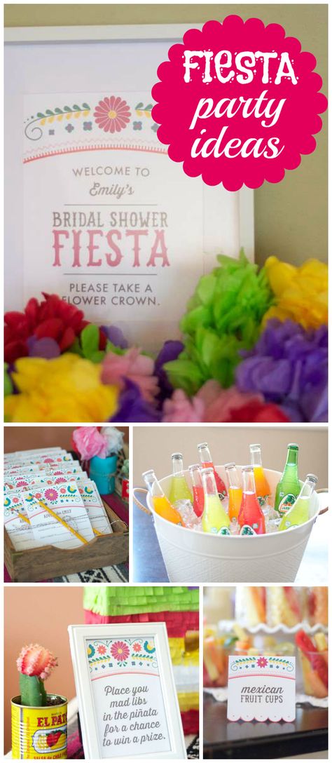 Such a gorgeous bridal shower with a Mexican fiesta theme! See more party ideas at CatchMyParty.com! Fiesta Party Ideas, Fiesta Wedding Shower, Mexican Fiesta Bridal Shower, Wedding Shower Ideas, Mexican Bridal Showers, Fiesta Shower, Mexican Baby Shower, Fiesta Bridal Shower, Fiesta Wedding