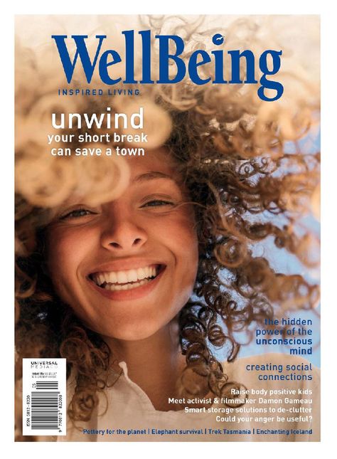 WellBeing Magazine April 2020 Wellbeing Magazine, World Balance, Bad Thoughts, Global Village, Mind Body Connection, Please Stay, Clear Your Mind, A Way Of Life, Natural Living