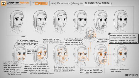 AIA by DEISIGN STUDIO | Client: Animation mentor on Behance ★ Find more at http://www.pinterest.com/competing/ 3d Max Tutorial, Animation Mentor, Expression Sheet, Character Rigging, Animation Reference, Face Expressions, Animation Design, Illustration Character Design, Character Design References