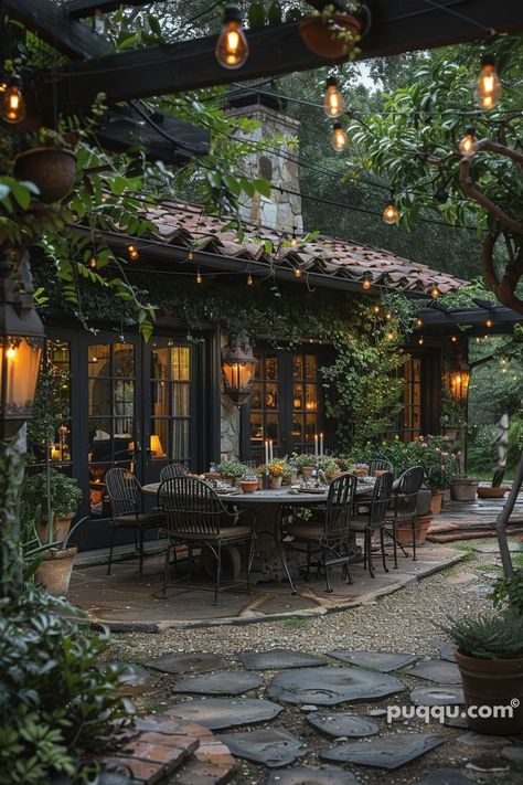 Outdoor Tuscan Patio: Bringing the Charm of Tuscany to Your Backyard - Puqqu Tuscan Patio Ideas, Garden Sculpture Ideas, Italian Backyard, Tuscan Patio, Modern Tuscan, Rustic Tableware, Garden Landscaping Ideas, Tuscany Style, Gardening Photography