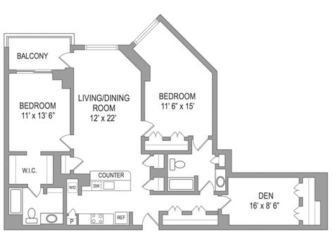 2x2 Den | 2 Bed Apartment | Birchwood 2 Bed Apartment Floor Plan, 2 Bedroom Apartment Layout, 2 Bed Apartment, Leasing Agent, Bed Apartment, Apartment Floor Plan, Apartment Layout, 2 Bedroom Apartment, 2 Bed