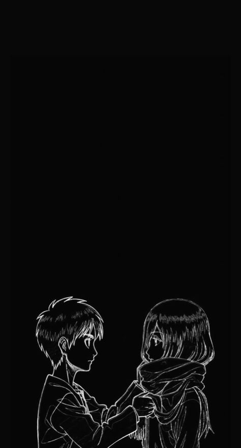 Eren And Mikasa Desktop Wallpaper, Aot Astethic Wallpaper, Aot Wallpapers Aesthetic Dark, Eren Dark Wallpaper, Eren And Mikasa Tattoo, Eren And Mikasa Wallpaper, Eren Mikasa Wallpaper, Aot Lockscreen, Aot Wallpapers Aesthetic