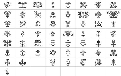 Swiss Folk Ornaments http://www.myfonts.com/fonts/gallofonts/swiss-folk-ornaments/floral/ Folk Ornaments, Scandinavian Cottage, Swiss Embroidery, Floral Font, Folk Embroidery, Pretty Tattoos, Glyphs, Folk Art, Social Network