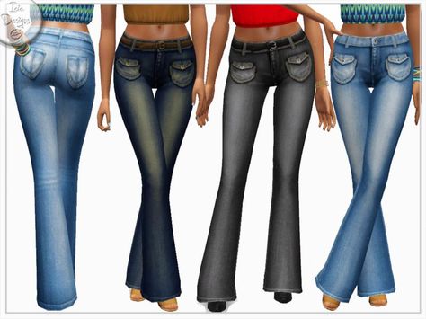 ATTENTION: Before this sims3pack was the Tube layered top, so now is available the Jeans sims3pack. Sorry for the inconvenience. Found in TSR Category 'Sims 3 Female Clothing' Sims 4 Cc Clothes Flare Jeans, Bootcut Jeans Sims 4 Cc, Sims 4 Cc Female Low Rise Jeans, Thirteen Sims 4, Sims 3 Cc Pants, Ts4 Low Rise Jeans, Sims 4 Cc Pants Low Waist, Sims 3 Cc Jeans, Sims 4 Flare Jeans Cc