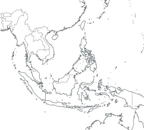 Blank map of Southeast Asia https://aseanup.com/free-maps-asean-southeast-asia/ Peta Asean, Asean Map, Southeast Asia Map, Map Of Southeast Asia, East Asia Map, Asian Maps, Peta Asia, University Of Santo Tomas, National University Of Singapore