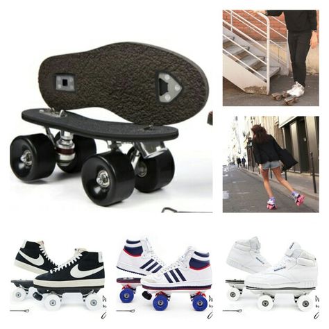 Shoes That Turn Into Roller Skates, Roller Skates Shoes, Skating Shoes Aesthetic, Rollerskate Shoes, Shoe Skates, Roller Skating Shoes, Cartoon Tattoo Ideas, Animated Shows, Roller Skating Outfits