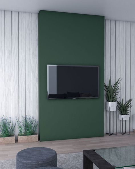 Wall Ideas Behind Tv, Wallpaper Behind Tv, Unique Accent Wall Ideas, Brown And Gold Wallpaper, Unique Accent Wall, Wall Behind Tv, Grey Accent Wall, Accent Wall Ideas, Green Accent Walls