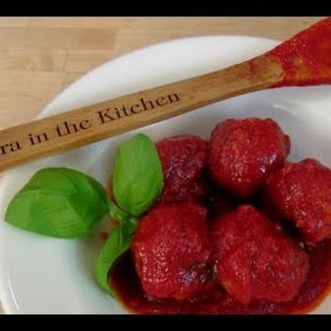 Laura in the Kitchen | The Official Home of Laura Vitale Meatballs From Scratch, The Kitchen Recipes, Laura In The Kitchen, Homemade Italian Meatballs, Kitchen Italian, Laura Vitale, Fresh Bread Crumbs, How To Make Meatballs, Meatball Ingredients