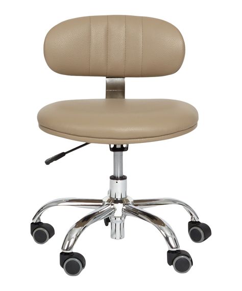 The J&A M Technician Stool is an extremely comfortable technician stool that is available in two heights to be used with both Pedicure Chairs and Manicure Tables. This tech stool if offered with a low gas cylinder that sits the chair at the perfect height for use with Pedicure chairs and it is also offered with a high gas cylinder that is perfect for use at a Manicure Table or Reception Desk. The M Technician stool is available in 4 vibrant vinyl colors and the seat and back cushions are bot Manicure Tables, Industrial Casters, Barber Equipment, Esthetics Room, Esthetician Room, Easy Rolls, Gas Cylinder, Stool Cushion, Spa Equipment