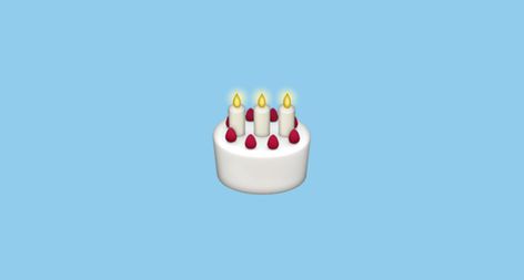 Emoji Meaning A frosted cake with lit candles, as presented for a birthday celebration. The style of cake widely varies across platforms. With white frosting and strawberries, Apple and… Cake Emoji Iphone, Birthday Cake Emoji, Cake Emoji, Emoji Birthday Cake, Frosted Cake, Emoji Stickers Iphone, Cake Icon, Emoji Birthday, Emoji For Instagram