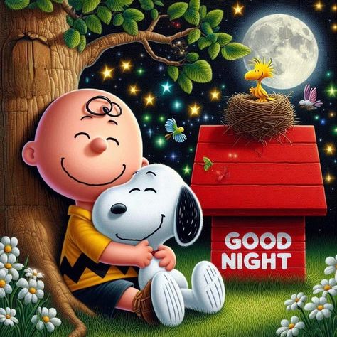 Peanuts Good Night, Snoopy Sweet Dreams, Good Night Snoopy, Cute Good Night Messages, Goodnight Pictures, Snoopy Nails, Snoopy Drawing, Peanuts Wallpaper, Peanuts Charlie Brown Snoopy