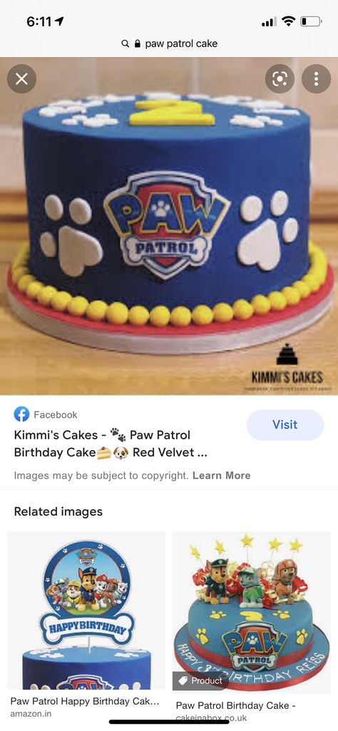 Paw Patrol Birthday Cake Boys, Paw Patrol Birthday Decorations, Paw Party, Paw Patrol Birthday Cake, 4th Birthday Cakes, Paw Patrol Cake, Paw Patrol Birthday Party, Paw Patrol Birthday, Boy Birthday Cake