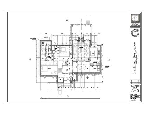 Floor plan & Title block Construction Drawing Autocad Layout, Home Design Software Free, Construction Drawing, Stair Plan, Simple Floor Plans, Free Floor Plans, Brown Pictures, Rendered Floor Plan, Title Block