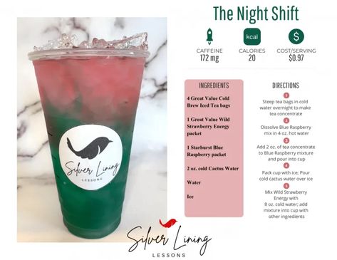 The Night Shift – Silver Lining Lessons Natural Loaded Tea, Herbalife Protein Drink Mix Recipes, Energizing Tea Recipe, Loaded Teas Without Herbalife, Loaded Tea Without Herbalife, Morgan Wallen Loaded Tea, Herbal Life Loaded Tea Recipes, Loaded Tea Recipes Diy Walmart, Diy Loaded Tea Without Herbalife