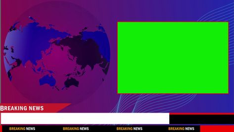 Breaking news template intro world map green screen tv 4k animation Breaking News Template, Green Screen Tv, News Background, News Template, Intro Background, Background Animation, Green Screen Background Images, Background Green, Screen Background