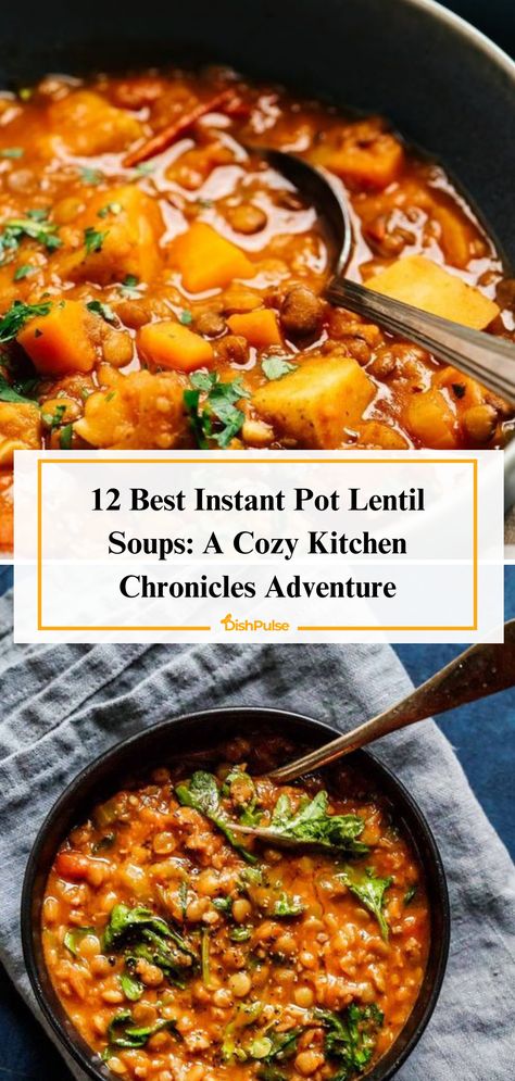 Embark on a cozy kitchen chronicles adventure with the 12 Best Instant Pot Lentil Soups! From hearty classics to exotic blends, warm up your soul with every spoonful. 🥣🍲 


#DishPulse #LentilSoupLove #InstantPotAdventures #CozyKitchenChronicles #RecipeInspiration #ComfortFood #SoupSeason Instant Pot Lentils, Turkey Lentil Soup, Instant Pot Lentil Soup, Lentil Soups, Ham And Lentil Soup, Best Baklava Recipe, Lentils Instant Pot, Moroccan Lentil Soup, Veal Saltimbocca