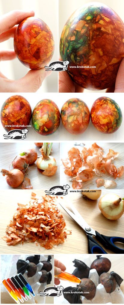 Marbled EGGS with Onion Skin Pieces. coloured eggs Ham Easter, Easter Tabletop Decor, Easter Sides, Natural Food Dye, Easter Food Crafts, Holiday Meal Planning, Onion Skin, Easter Side Dishes, Egg Dye