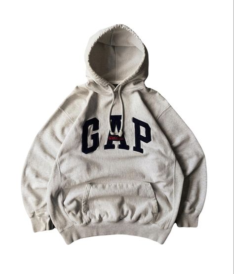 White Gap Hoodie, Pinterest Wardrobe, Dream Things, Pullovers Outfit, Baggy Clothes, Birthday List, Cute Everyday Outfits, Casual Clothes, The Gap