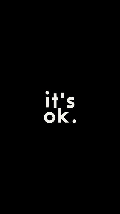 Its Ok Wallpaper, Its Okay Quotes, Ipod Wallpaper, Dark Black Wallpaper, Spongebob Wallpaper, Floral Wallpaper Phone, Watercolor Splash, Pretty Wallpaper Iphone