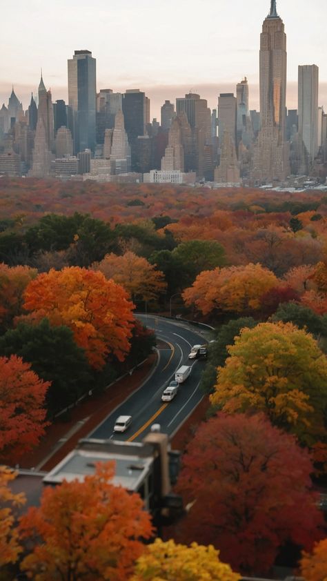 Experience the breathtaking autumn in New York with a touch of aesthetic charm A stunning cityscape that captures the essence of the season this setting is straight out of a movie Your perfect fall outfit inspiration awaits in this cinematic aesthetic wallpaper embodying the elegance and beauty of the city Dive into the ultimate fall film aesthetic - nothing quite like it Explore the beauty of New York in autumn - a wallpaper macbook adorns the screen with quotes that capture Nyc In The Fall Aesthetic, Autumn In New York Aesthetic, New York In Autumn, New York In The Fall, Cinematic Aesthetic, 15 Aesthetic, Wallpaper Macbook, Nyc Fall, Aesthetic Places