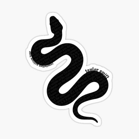 Snake Reputation Taylor Swift, Reputation Snake Drawing, Ts Sticker, Taylor Swift Cricut Svg, Aesthetic Stickers Taylor Swift, Stickers Aesthetic Taylor Swift, Reputation Stickers, Rep Taylor Swift, Taylor Swift Drawing Easy