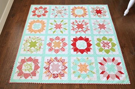 Swoon Quilt, Knitting Quilt, Hello Darling, Star Quilt Blocks, House Quilts, Star Quilt Patterns, Diy Quilt, Girls Quilts