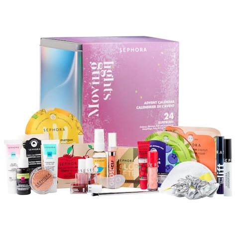 Premium Advent Calendar - SEPHORA COLLECTION | Sephora Moving Lights, Best Beauty Advent Calendar, Beauty Advent, Makeup Sephora, Brightening Eye Cream, Sephora Favorites, Skin Gel, Holiday Beauty, Beauty Advent Calendar