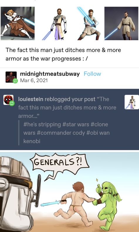 Funny Star Wars Fanart, Star Wars The Clone Wars Funny, Clone Wars Art, Funny Star Wars Memes, Star Wars Obi Wan, Star Wars Jokes, Star Wars Drawings, Star Wars Comics, Star Wars Ships