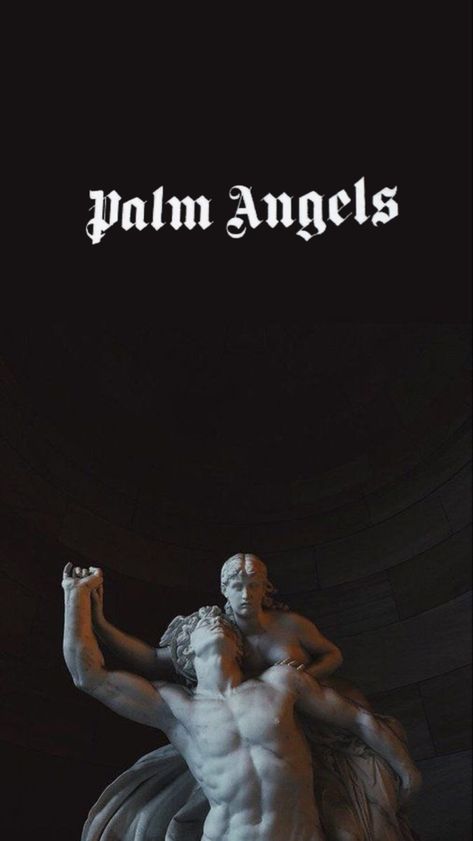 Palm Angels Wallpaper Iphone, Palm Angels Wallpaper, Luxury Brands Aesthetic Wallpaper, Angels Wallpaper, Hood Wallpapers, Tshirts Ideas, Angel Wallpaper, Dark Art Drawings, Adidas Zx