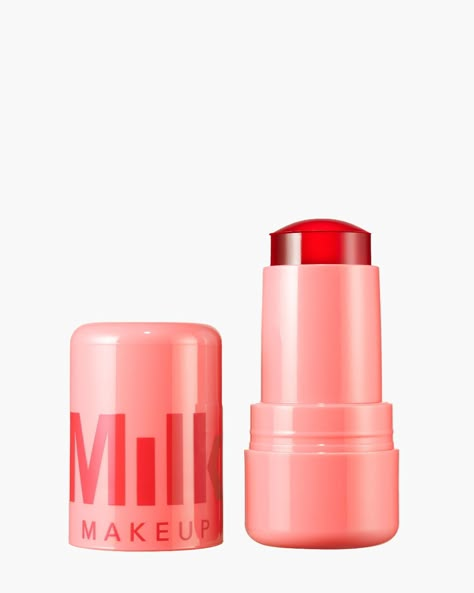 Cooling Water Jelly Tint Blush + Lip Stain | Milk Makeup Lip And Cheek Stain, Milk Jelly, Jelly Tint, Makeup Contouring, Preppy Makeup, Makeup List, Sephora Skin Care, Cheek Stain, Clean Vegan