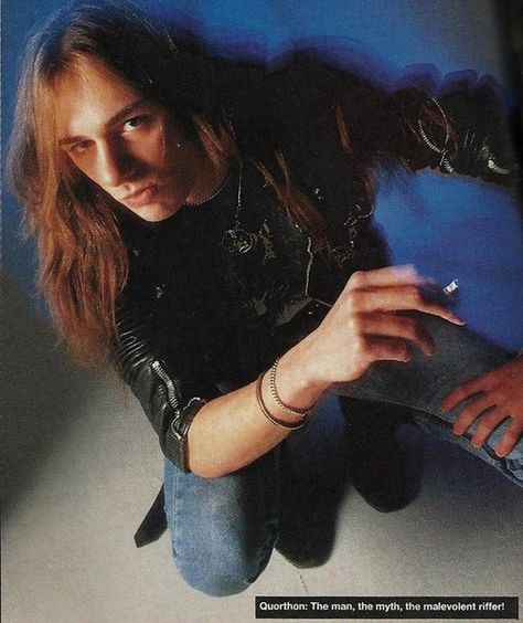 QUORTHON -BATHORY Quorthon Bathory, A Man, Long Hair, Hair