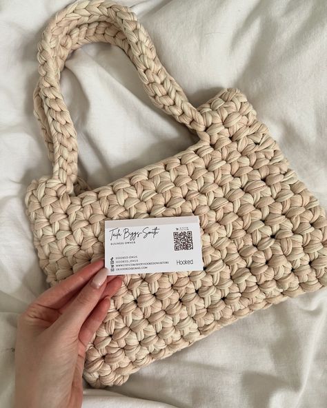 ‘ORIGINAL’ 🤍🤎 Beige and cream is the colour of the season 😍 With this back facing stitch the pattern of the bag really stands out! This was a custom order, if you prefer this design to the original one, please let me know by DM or in the notes section at the checkout 💖 Available in my Etsy store (link in bio) 🛒 or DM me to order #crochet #crochetbag #bag #styling #bagstyling #summerbag #handbag #accessories #giftideas #gifting Crochet Bag, Etsy Store, Handbags, Crochet, Pattern, Color