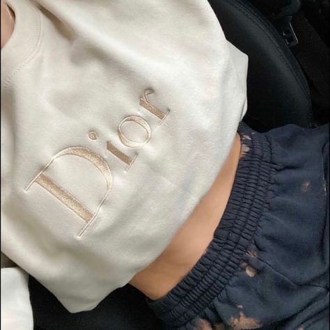 Dior Sweatshirt, Large Embroidery, Cute Sweatpants, Vintage Nike Sweatshirt, Trendy Hoodies, Bunny Outfit, Future Outfit, Nike Sweater, Comfy Sweatshirt