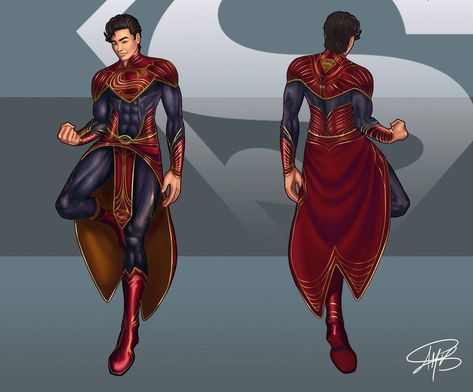 Superman Redesign, Superman Suit, Batman Concept, Superman Art, Batman Returns, Super Man, Super Hero Outfits, Arte Dc Comics, Dc Comics Artwork