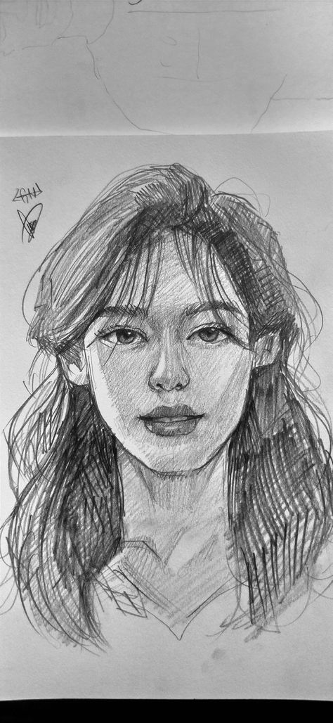 Indie Drawings Sketches, Face Art Drawing, Indie Drawings, Animation Art Sketches, Year 9, Cool Pencil Drawings, Portraiture Drawing, Art Drawings Sketches Pencil, My My