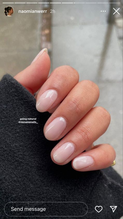 Natural Nails With Shellac, Natural Shellac Nails, Shellac On Natural Nails, High School Essentials, Bio Gel Nails, Nail Tattoo, Shellac Nails, School Essentials, Natural Nails