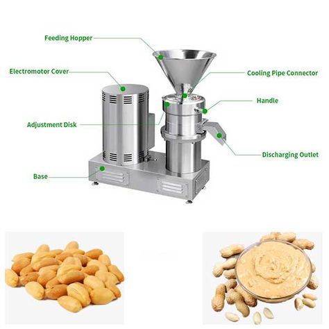 Peanut Butter Grinding Machine | Peanut Butter Making Machine_Everfit Food machinery - Cashew Nut Shelling Machine，Peanut Peeler Machine，Vegetable Washing Machine Peanut Butter Machine, Butter Making, Food Machine, Usa Business, Electric Tea Kettle, Malted Milk, Cake Fillings, Grinding Machine, Cashew Nut