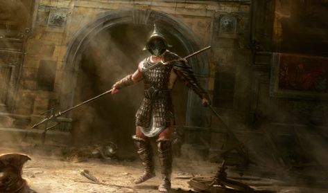 Modern Elves, Ancient Rome Gladiators, Gladiator Art, Marshal Arts, Roman Warriors, Ancient Warfare, Writing Characters, Fantasy Warrior, Military Art