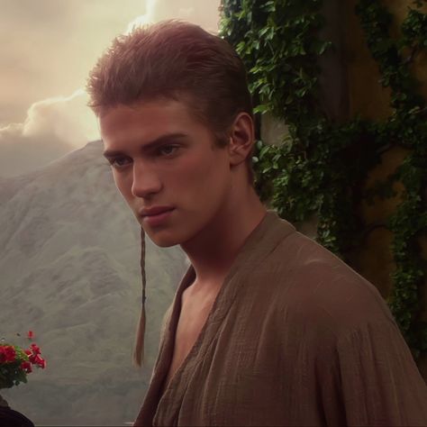 Anakin Skywalker Icon, Anakin And Padme, Flowers Growing, Star Wars Anakin, Jedi Order, Attack Of The Clones, Star Wars 2, Animal Drawing, Hayden Christensen