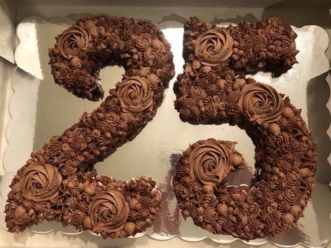 Chocolate Number 25 Birthday Cake 25th Number Cake, 25 Number Cake, Number 25 Cake, 25 Birthday Cake, Letter Cakes, Birthday Banner Background Hd, Number Birthday Cakes, 25 Birthday, 25th Birthday Cakes