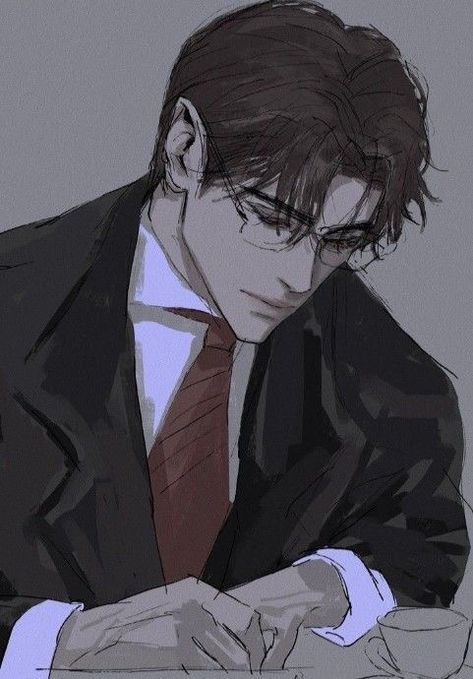 Anime Guy With Glasses, Guy With Glasses, Profile Images, Anime Guy, Art Tools Drawing, 캐릭터 드로잉, Cool Anime Guys, Genesis Evangelion, Neon Genesis