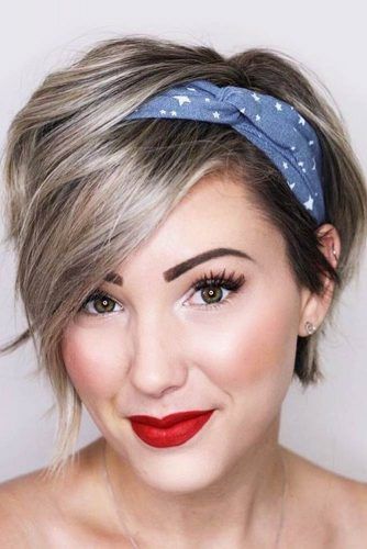 Short Hair Accessories, Bob Pixie, Summer Haircuts, Cute Short Haircuts, Easy Hairstyle, Easy Summer Hairstyles, Hairstyle Gallery, Trendy Haircuts, Penteado Cabelo Curto